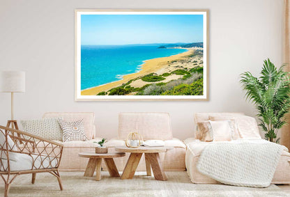 Golden Beach Karpaz Peninsula Photograph Home Decor Premium Quality Poster Print Choose Your Sizes