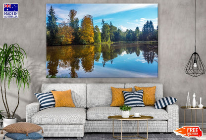 Autumn Forest & River Photograph Print 100% Australian Made