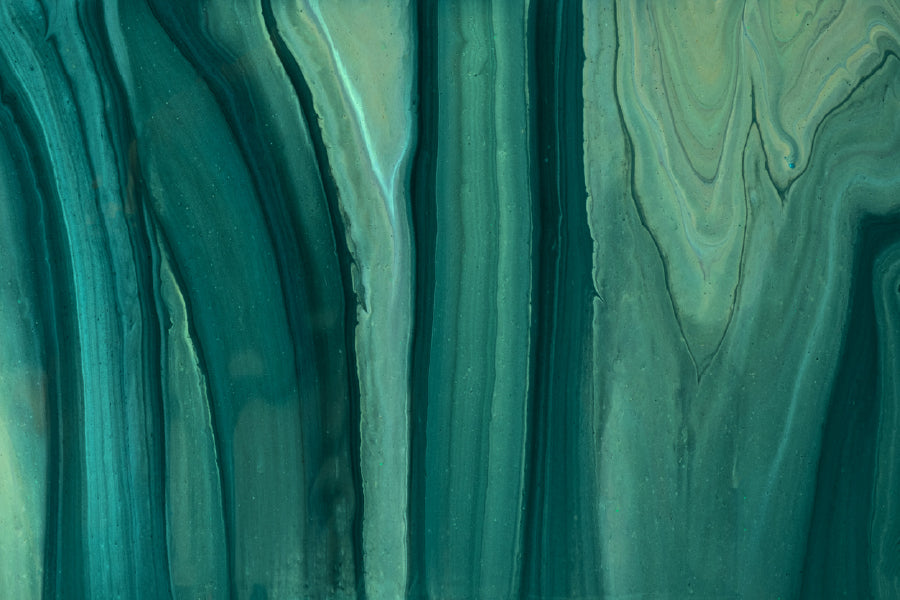 Dark Green Liquid Marble Abstract Design Home Decor Premium Quality Poster Print Choose Your Sizes