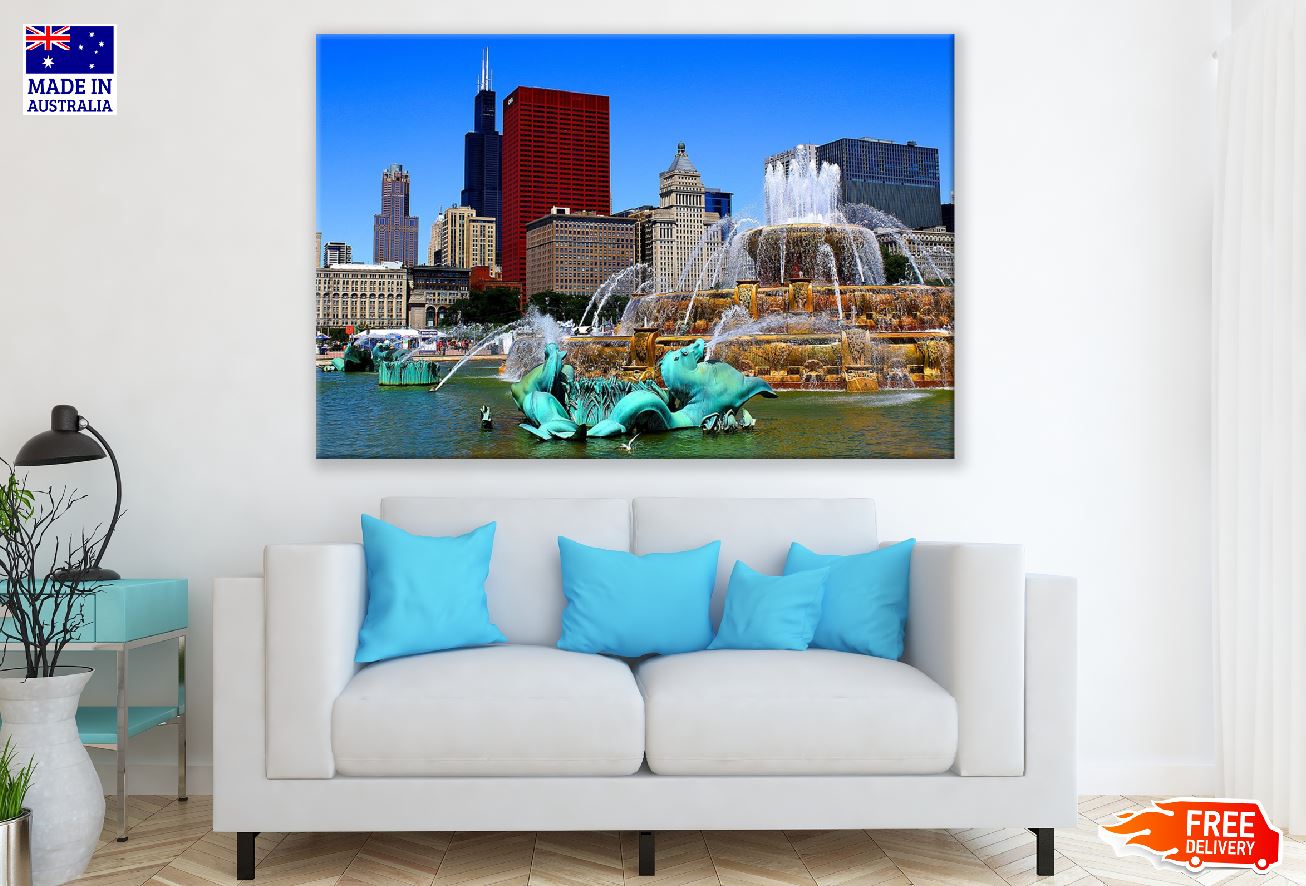 Grant Park in Chicago, Illinois Print 100% Australian Made