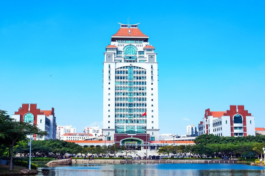 Xiamen University Building Photograph, China Print 100% Australian Made