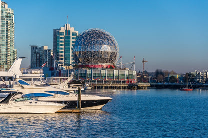 Pacific Central Station Sea View Vancouver, Canada Print 100% Australian Made