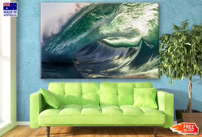 Sea Wave Crashing Closeup Photograph Print 100% Australian Made