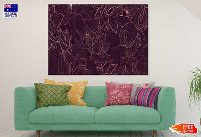 Flower Pattern Vector Art Design Print 100% Australian Made
