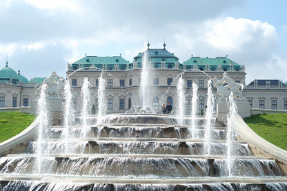 Belvedere Historic Building Complex in Vienna, Austria Print 100% Australian Made