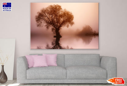 Tree Lake Sunset Photograph Print 100% Australian Made