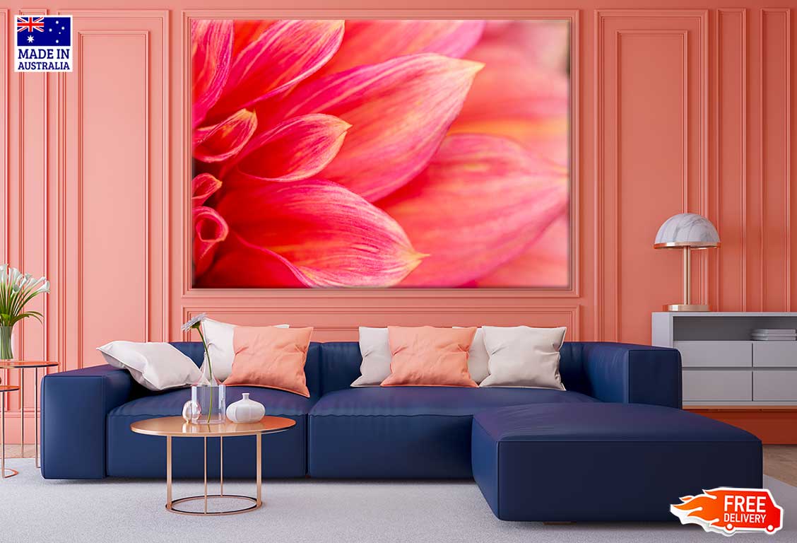 Pink Flower Petals Photograph Print 100% Australian Made