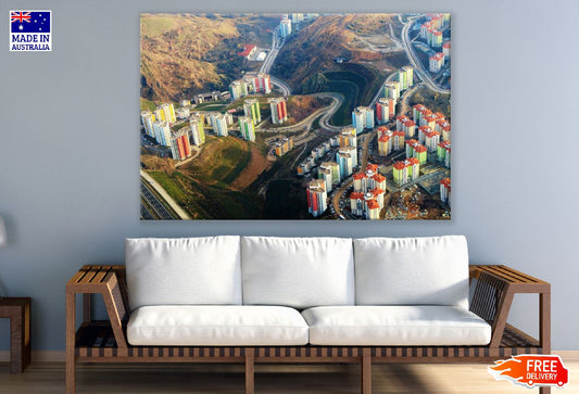 Cityscape View Skyline Photograph Print 100% Australian Made