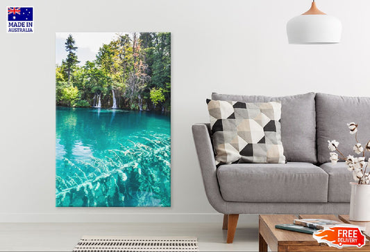 Lake Forest Plitvice Park Photograph Croatia Print 100% Australian Made