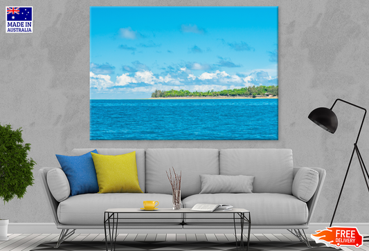 Sea & Forest Sky View Photograph Print 100% Australian Made