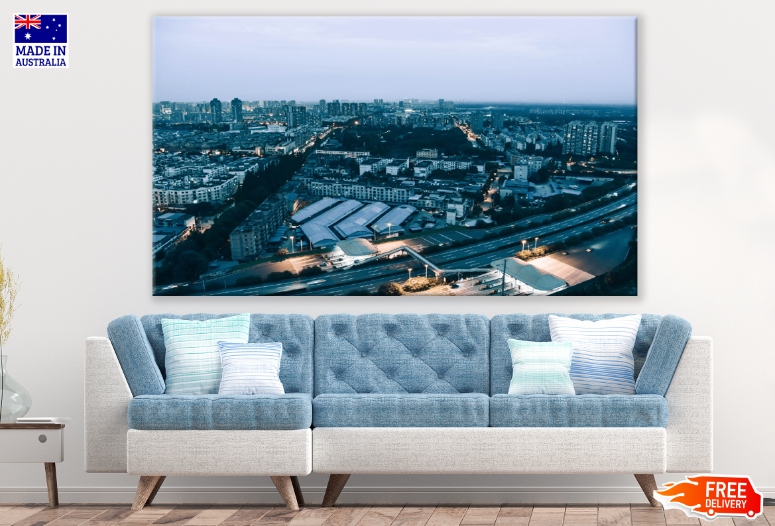 Skyscape & City View Print 100% Australian Made