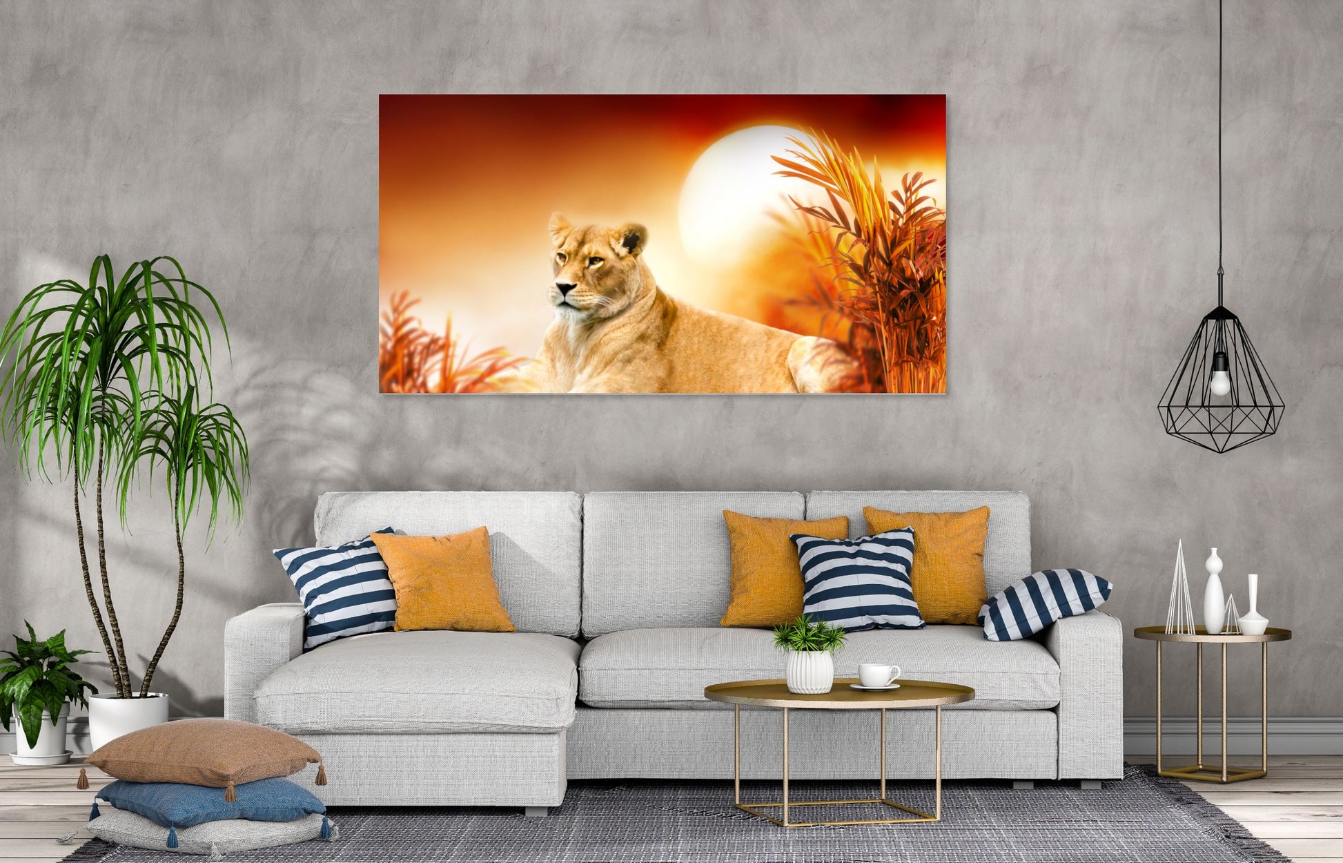 Lion Stunning Print 100% Australian Made