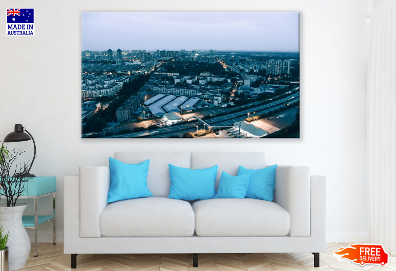 Skyscape & City View Print 100% Australian Made