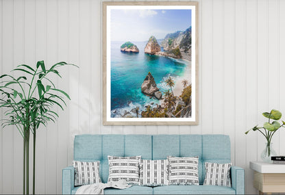 Diamond Beach Area Photograph Nusa Penida Home Decor Premium Quality Poster Print Choose Your Sizes