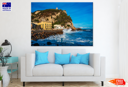 Rock Mountain & Sea Sky View Photograph Print 100% Australian Made