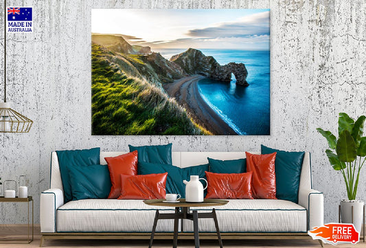 Purbeck Heritage Coast View Photograph Print 100% Australian Made