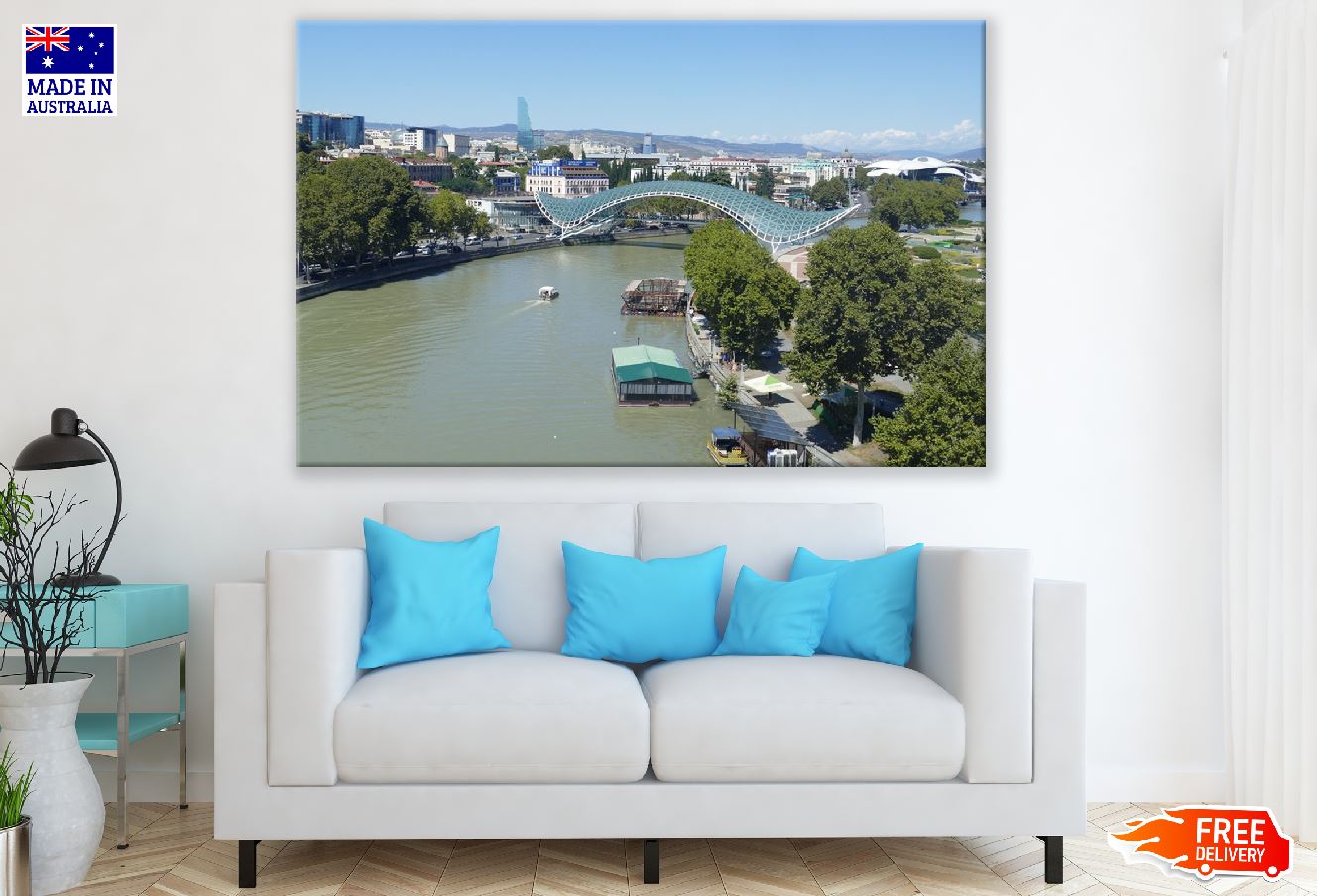 Tbilisi City Photograph, Georgia Print 100% Australian Made