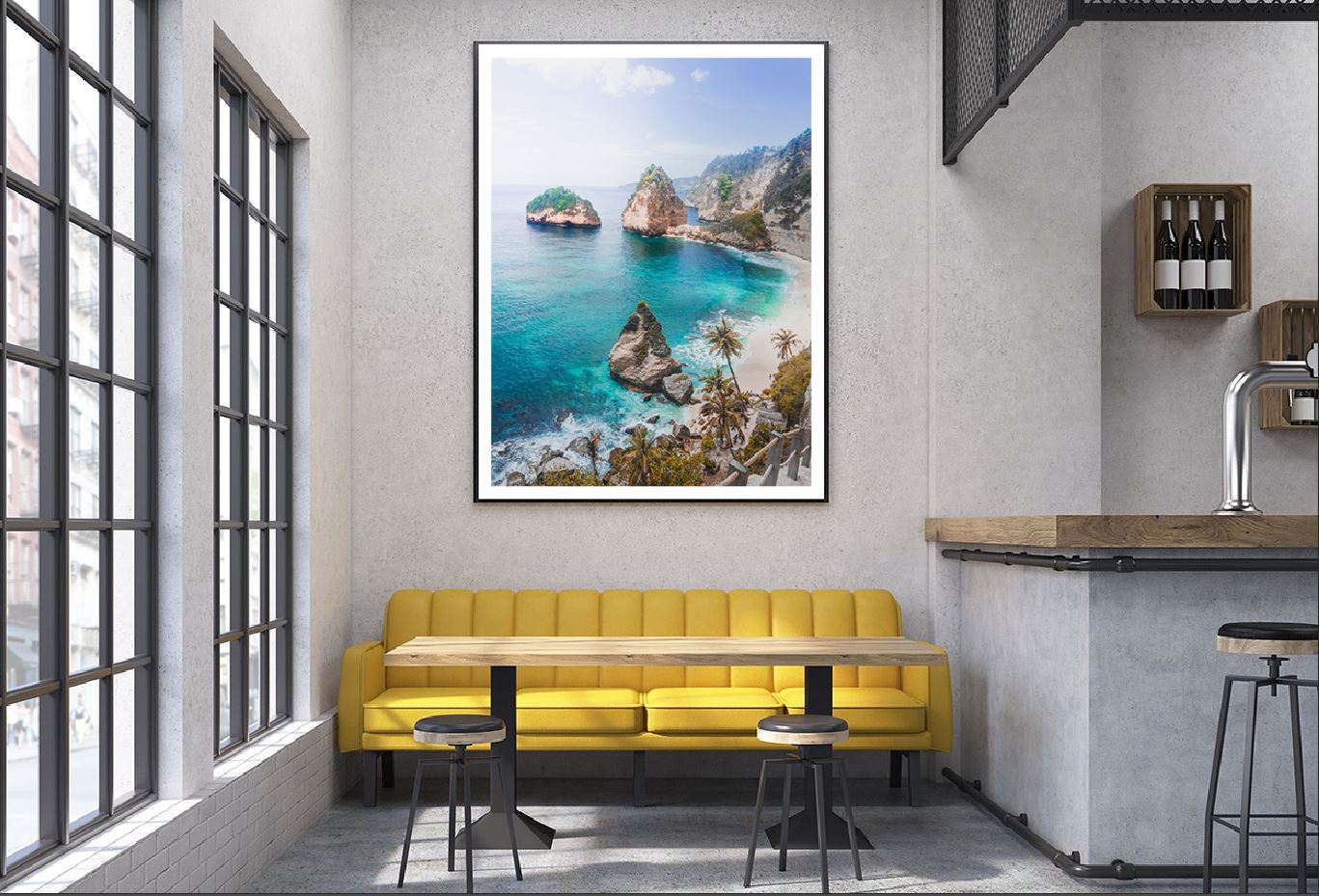 Diamond Beach Area Photograph Nusa Penida Home Decor Premium Quality Poster Print Choose Your Sizes
