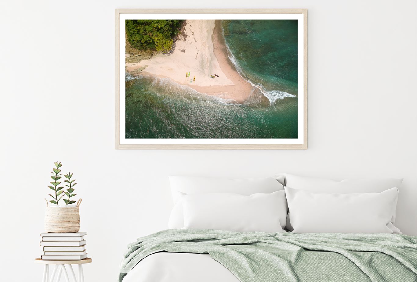 Costa Rican Coast-line & Island View Photograph Home Decor Premium Quality Poster Print Choose Your Sizes