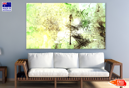 Green Abstract Design Print 100% Australian Made