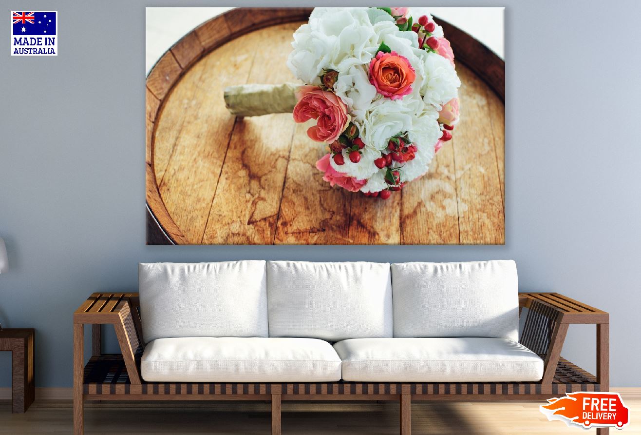 Wedding Flower Bouquet Closeup Photograph Print 100% Australian Made