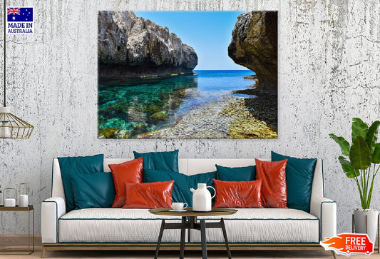 Rocky Coast Beach View Photograph Print 100% Australian Made