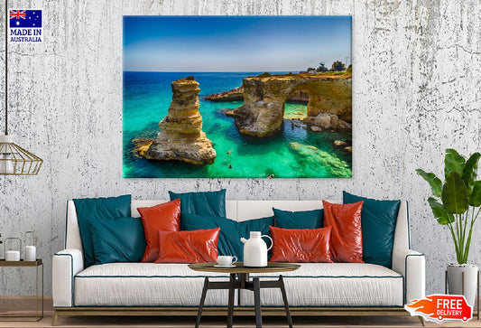 Santo Andrea on the Coast Italy Photograph Print 100% Australian Made