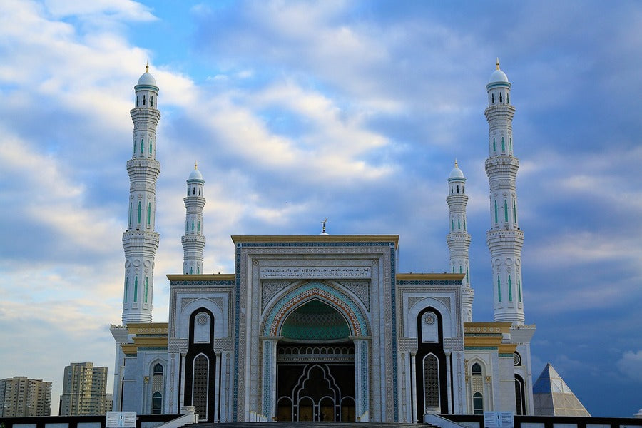 Hazrat Sultan Mosque Photograph Kazakhstan Print 100% Australian Made