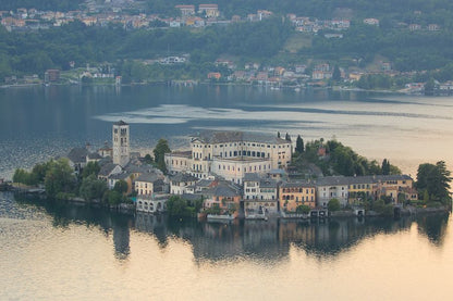 Isola San Giulio Island in Lake Orta Photograph Print 100% Australian Made
