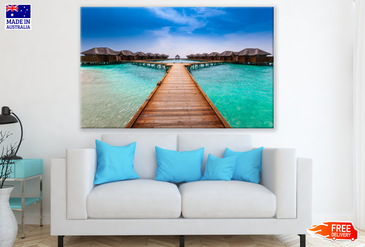 Fihalholi Island in the Maldives Photography Print 100% Australian Made