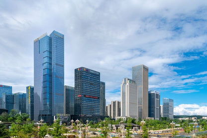 Osaka Business Park Photograph, Japan Print 100% Australian Made