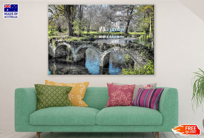 Wimbledon Park & Bridge Photograph Print 100% Australian Made