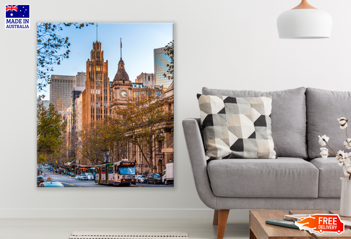 City Street Photograph Print 100% Australian Made