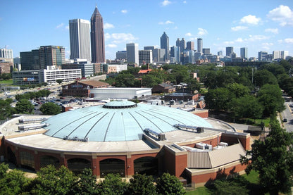 Georgia Tech McCamish Pavilion and Cityscape Photograph Print 100% Australian Made