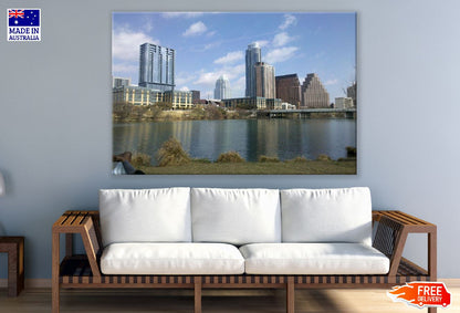 Colorado River in Austin City, Texas, USA Print 100% Australian Made