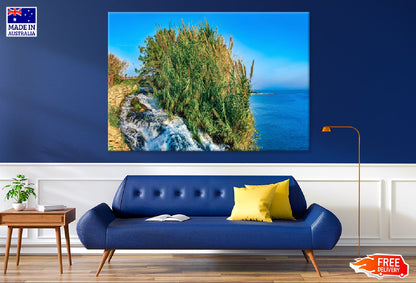 Cliff Above the Sea View Photograph Lower Düden Print 100% Australian Made