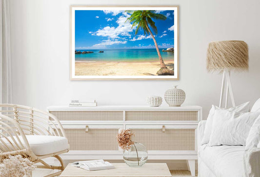 Coconut Palm on Sai Nuan Beach Photograph Home Decor Premium Quality Poster Print Choose Your Sizes