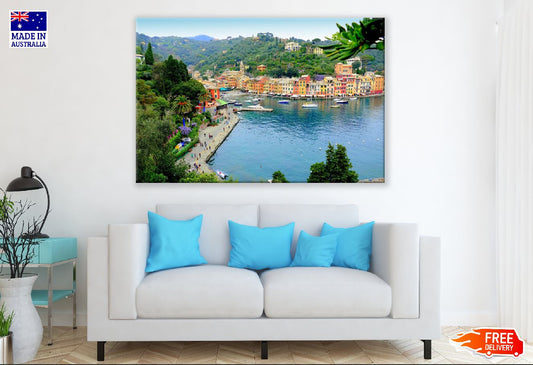 Liguria Coast, Genoa, Italy Photograph Print 100% Australian Made