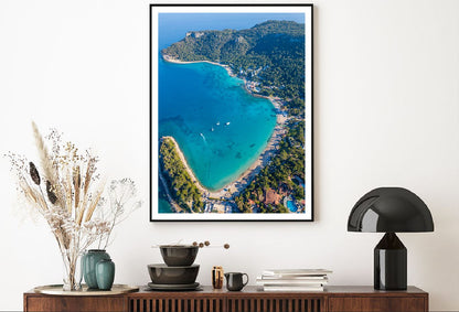 Moonlight Beach in Kemer Aerial View Photograph Home Decor Premium Quality Poster Print Choose Your Sizes