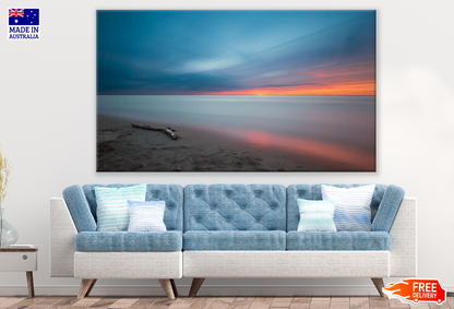 Sea Sunset Scenery Photograph Print 100% Australian Made