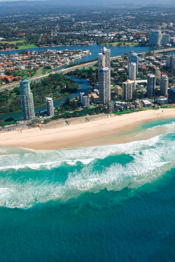 Tel Aviv Skyline Aerial View Scenery Home Decor Premium Quality Poster Print Choose Your Sizes