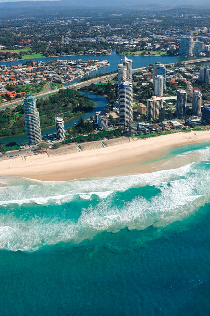 Tel Aviv Skyline Aerial View Scenery Home Decor Premium Quality Poster Print Choose Your Sizes
