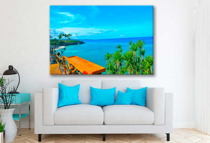 Bella Home Beach View in Bulukumba Indonesia Print Canvas Ready to hang
