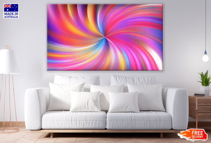 Colorful Abstract Design Print 100% Australian Made