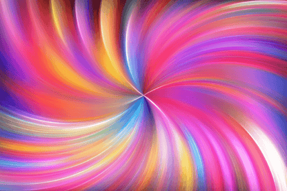 Colorful Abstract Design Print 100% Australian Made