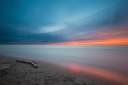 Sea Sunset Scenery Photograph Print 100% Australian Made