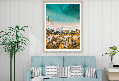 Masasa Beach Tingloy Aerial View Photograph Home Decor Premium Quality Poster Print Choose Your Sizes