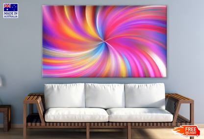 Colorful Abstract Design Print 100% Australian Made