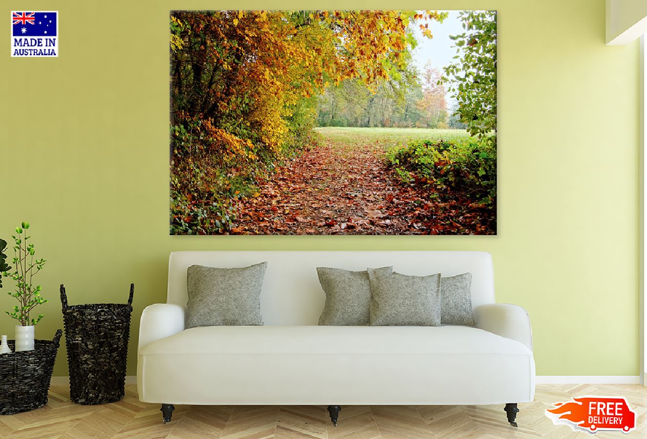 Autumn Forest Photograph Print 100% Australian Made