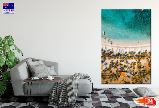 Masasa Beach Tingloy Aerial View Photograph Print 100% Australian Made